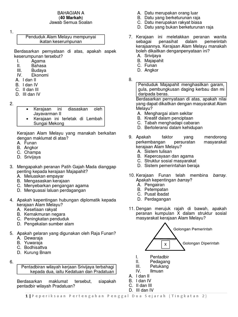 Latihan Dan Jawapan Matematik Tingkatan 2  Wulancede