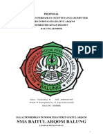 Proposal Perawatan Dan Perbaikan Lab