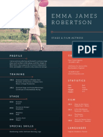 Copia de Minimal Professional Resume