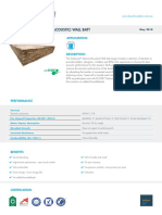 Earthwool® Internal (Acoustic) Wall Batt