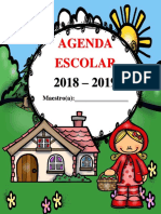 AgendaEscolarCAPERUCITAROJA2018 2019MEEP