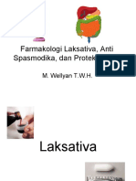 Farmakologi Laksativa, Anti Spasmodika, Dan Protektor Hati