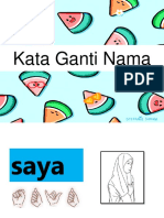 Kata Ganti Nama