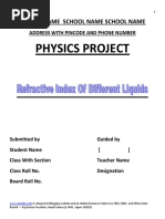 Physics Class 12 Project