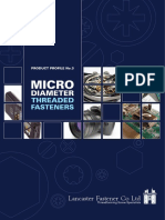 Micro Dia Fasteners