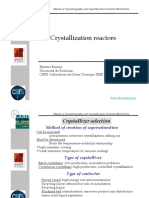 Crystallization Reactors