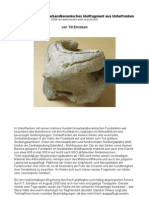 Linearbandkeramik: Einzigartiges Idol-Fragment Aus Unterfranken