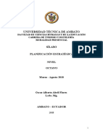 Planificación estratégica para empresas turísticas