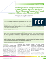 05 - 260hubungan Antara Pengetahuan Mengenai Pityriasis Versicolor Dan PHBS Dengan Kejadian Pityriasis Versicolor PDF