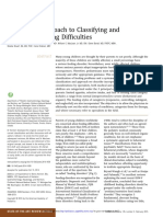 A Practical Approach To Classifying and Managing Feeding Dif Ficulties