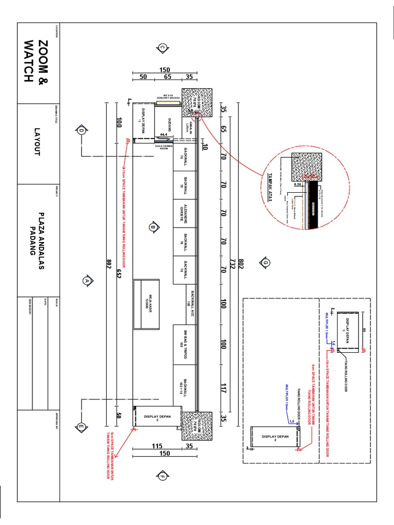 Zoom & Watch - Plaza Andalas Padang (Layout) | PDF