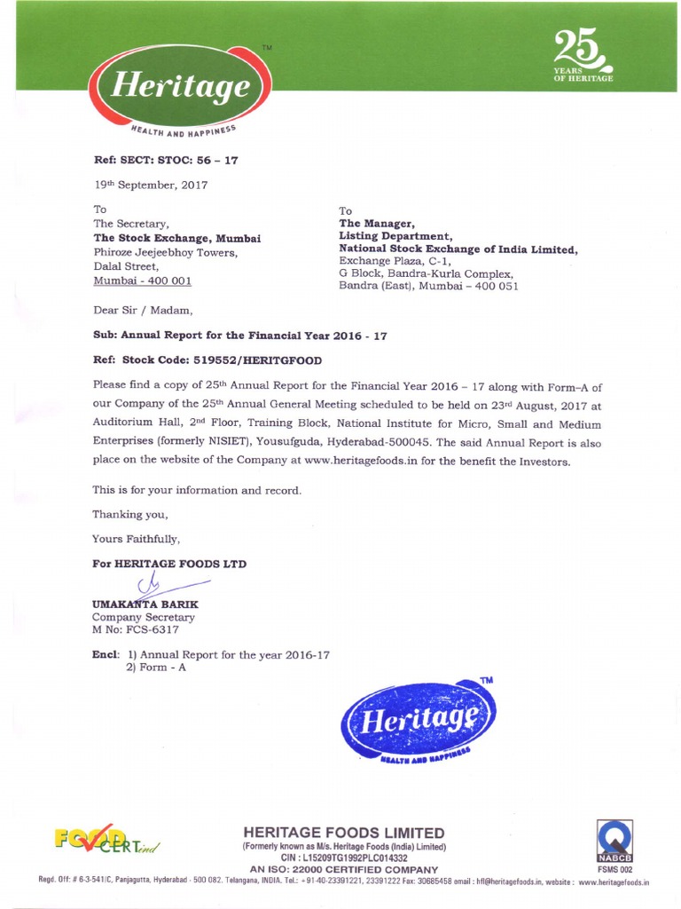 Heritage | PDF | Electronic Voting | Dividend