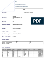 Technical Delivery Condition of S500MC