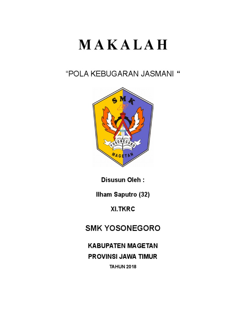 Makalah Kebugaran Jasmani Makalah