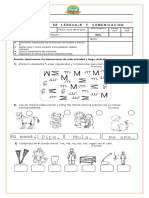 Prueba Letra M