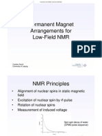 Permanent Magnet Arrangements For Low-Field NMR: Carsten Horch University of Leipzig