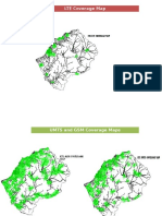 LTE UMTS and GSM Coverage Maps