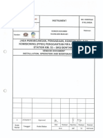 Vendor Documnet Installation Operation and Maintenance Manual PDF