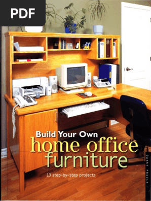 Danny Proulx Build Your Own Home Office Furnitu Pdf Cabinetry