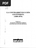 La contrarrevolución legitimista (1688-1876) - Alfonso Bullón de Mendoza (dir.)