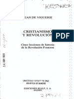 Cristianismo y Revolución. Cinco Lecciones de Historia de La Revolución Francesa - Jean de Viguerie