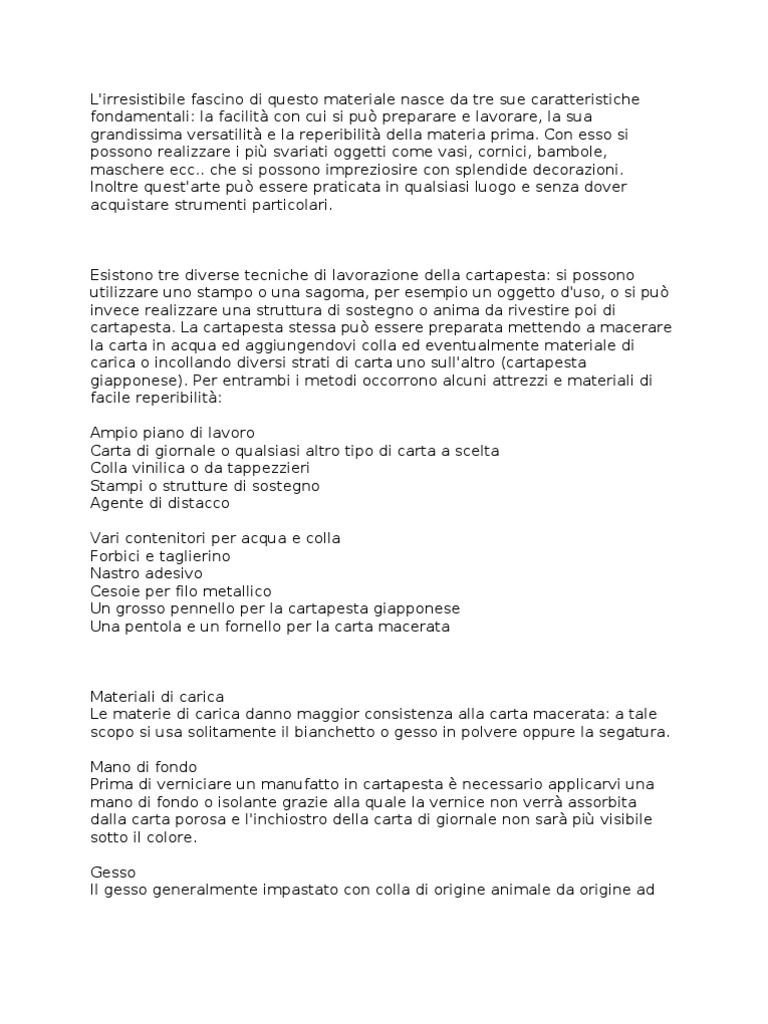 Cartapaesta Giapponese