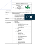 Sop Pemeriksaan Mata