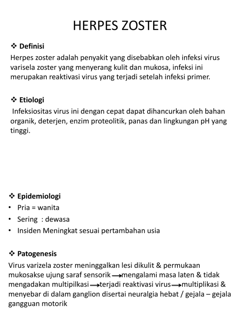 herpes zoster adalah pdf