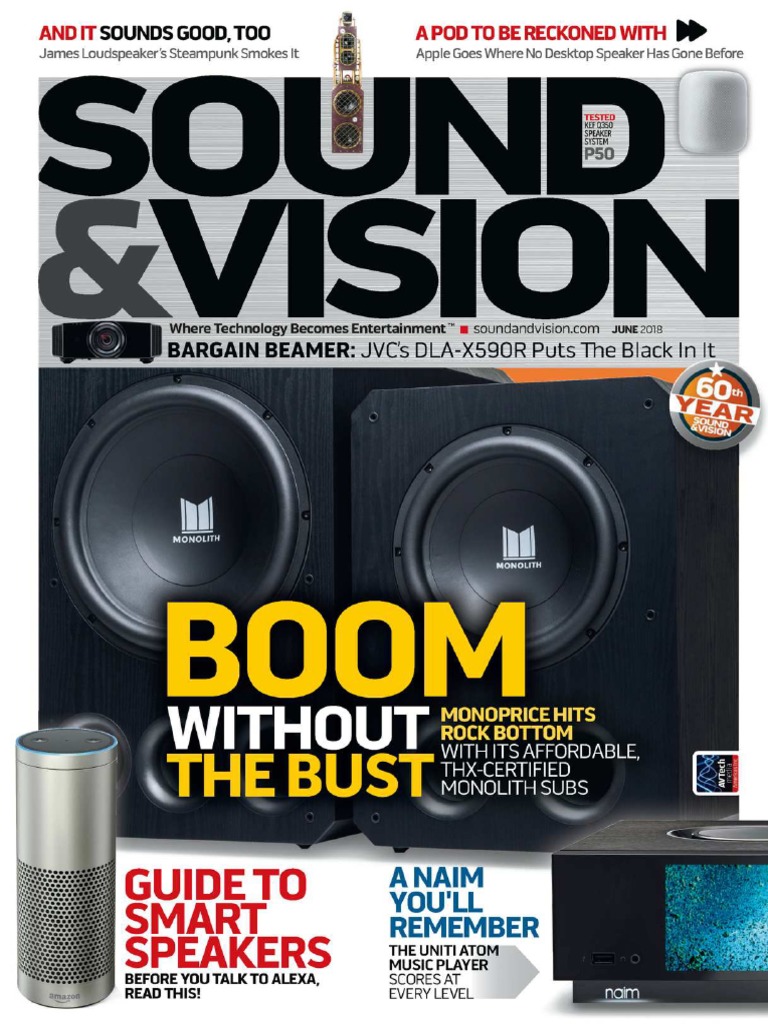 Sound & Vision 2018-06 | Internet Of Things | Loudspeaker - 