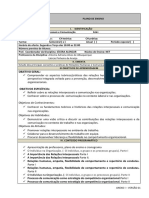 FORM.MGG.14 - PLANO DE ENSINO - NEUROPSICOLOGIA CLÍNICA E REABILITAÇÃO COGNITIVA - Plano de Ensino - Fisioterapia