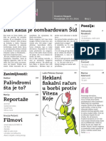 Kreativni Magazin Prvi Broj Magazina PDF