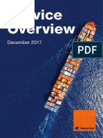 Hapag-Lloyd Service Overview
