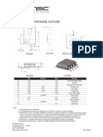 8 Pin Soic/Soin Package Outline: D e See Detail "A"