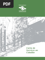 Carta de Servicos Ao Cidadao