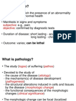 Pathology of Injury, Cell Death and Injury