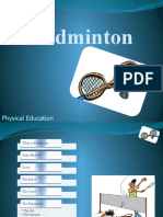 Badminton: Physical Education
