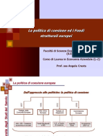 Politica Di Coesione e Fondi Strutturali - UE