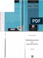 PERSONALIDAD DEL DELINCUENTE Pdf. EMdD PDF