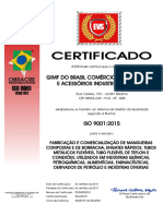 Certificado - IsO 9001 - Português - 2018 - 2