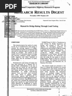 NCHRP-98-Manual For Bridge Rating Through Load Testing