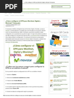 ¿Cómo configurar el APN para Movilnet, Digitel y Movistar_ Venezuela.pdf