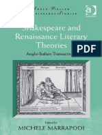 (Michele Marrapodi) Shakespeare and Renaissance Li