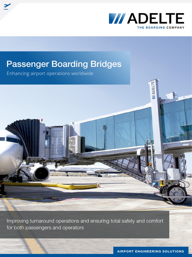 Advanced Passenger Boarding Bridges Solutions | PDF | Safety | Airport