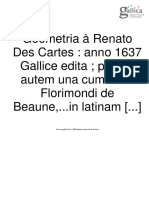 Descartes - La Géométrie PDF