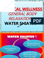 Physical Well Dengan Watsu