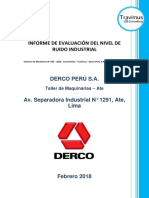 Informe Ruido Industrial Derco