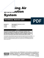 Breathing Air Distribution System Technical Rescue Cart Instruction Manual - EN PDF