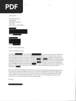 Hawkins' letters to a judge