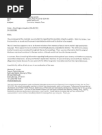 A prosecutor's determination