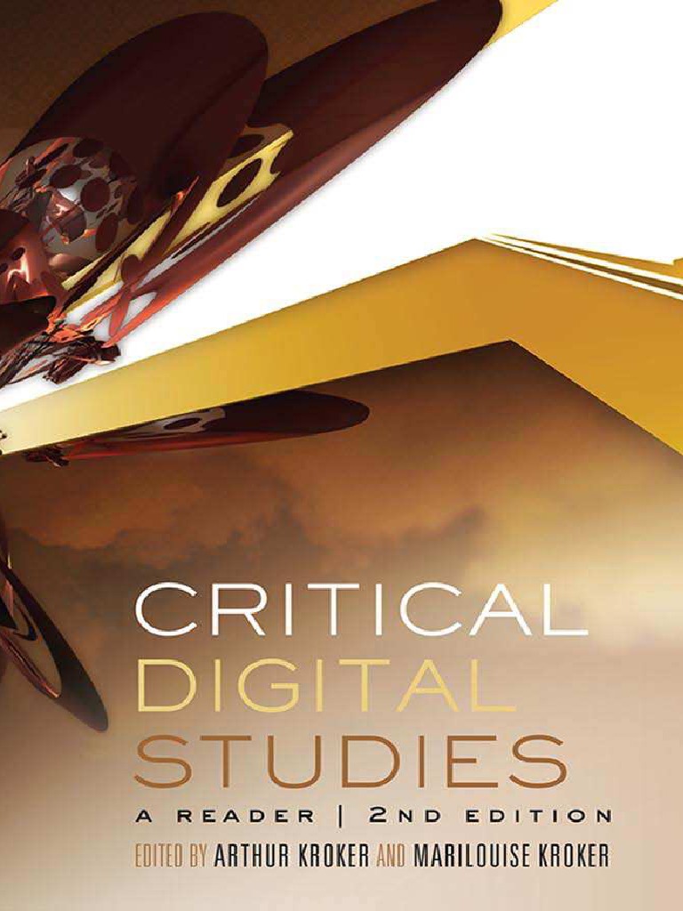 Critical Digital Studies PDF Aesthetics New Media
